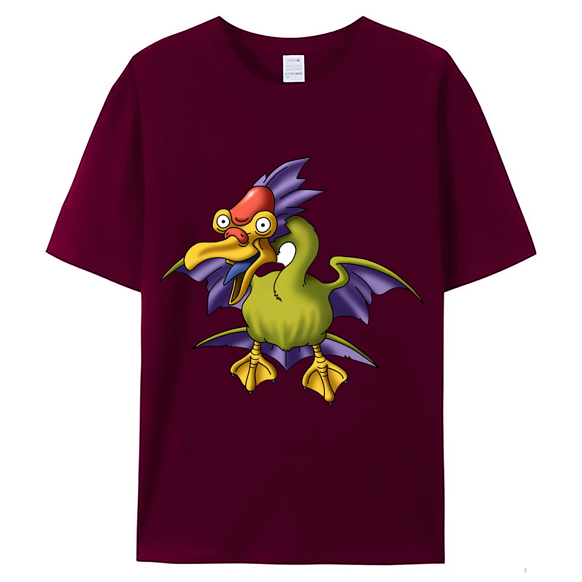 （画像用） ドラゴンクエスト Doragon Kuesuto Dragon Quest レディースカジュアルプリントTシャツ（綿100％）